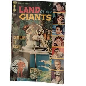 VINTAGE Gold Key Land Of The Giants No 2 Countdown To Escape Comic Book Jan 1969